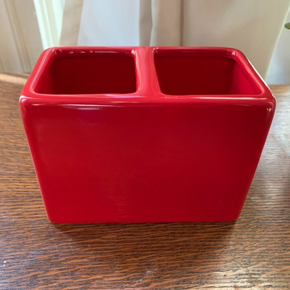 Rae Dunn Pen & Pencil Container, Rae Dunn Container, Rae Dunn Office, Pen jar - Picture 3 of 4